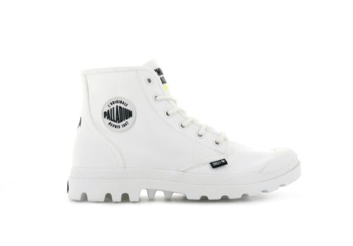 Palladium Smiley ® Pampa Hi Be Kind Wanderstiefel Herren Weiß | 2AK718Kl