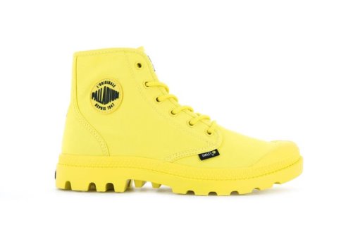 Palladium Smiley ® Pampa Hi Be Kind Wanderstiefel Herren Gelb | ZeshaMD0